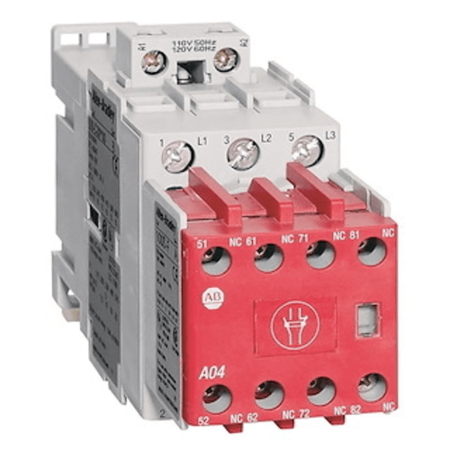 ROCKWELL AUTOMATION Contactor, Safety, 9A, 24VDC, Bobina, Contactos